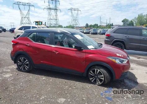 2019 Nissan Kicks Sv from USA, damaged, VIN 3N1CP5CU3KL497400